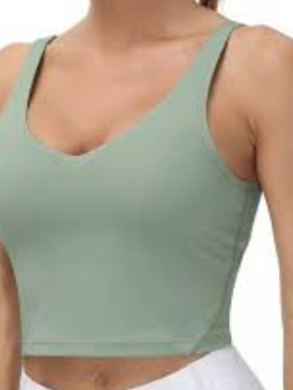 THE GYM PEOPLE Womens' Sports Bra Longline Wirefree Padded with Medium Support S